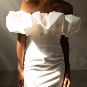 Jenny Yoo Ivory Elegance Dress